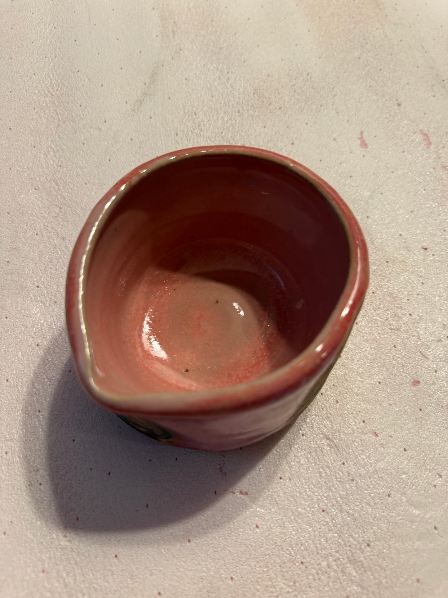 Handmade Ceramic Ritual Bowl Wheel Thrown Stoneware, One of a Kind Pottery
