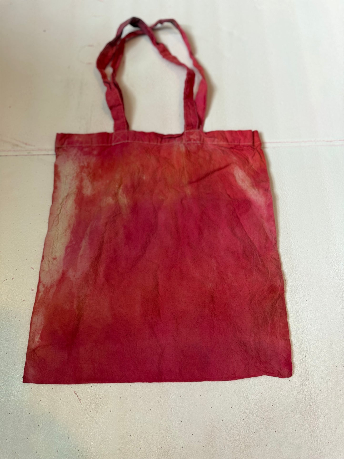 Incline Cider Tote — Hand-Dyed Cherry Fade