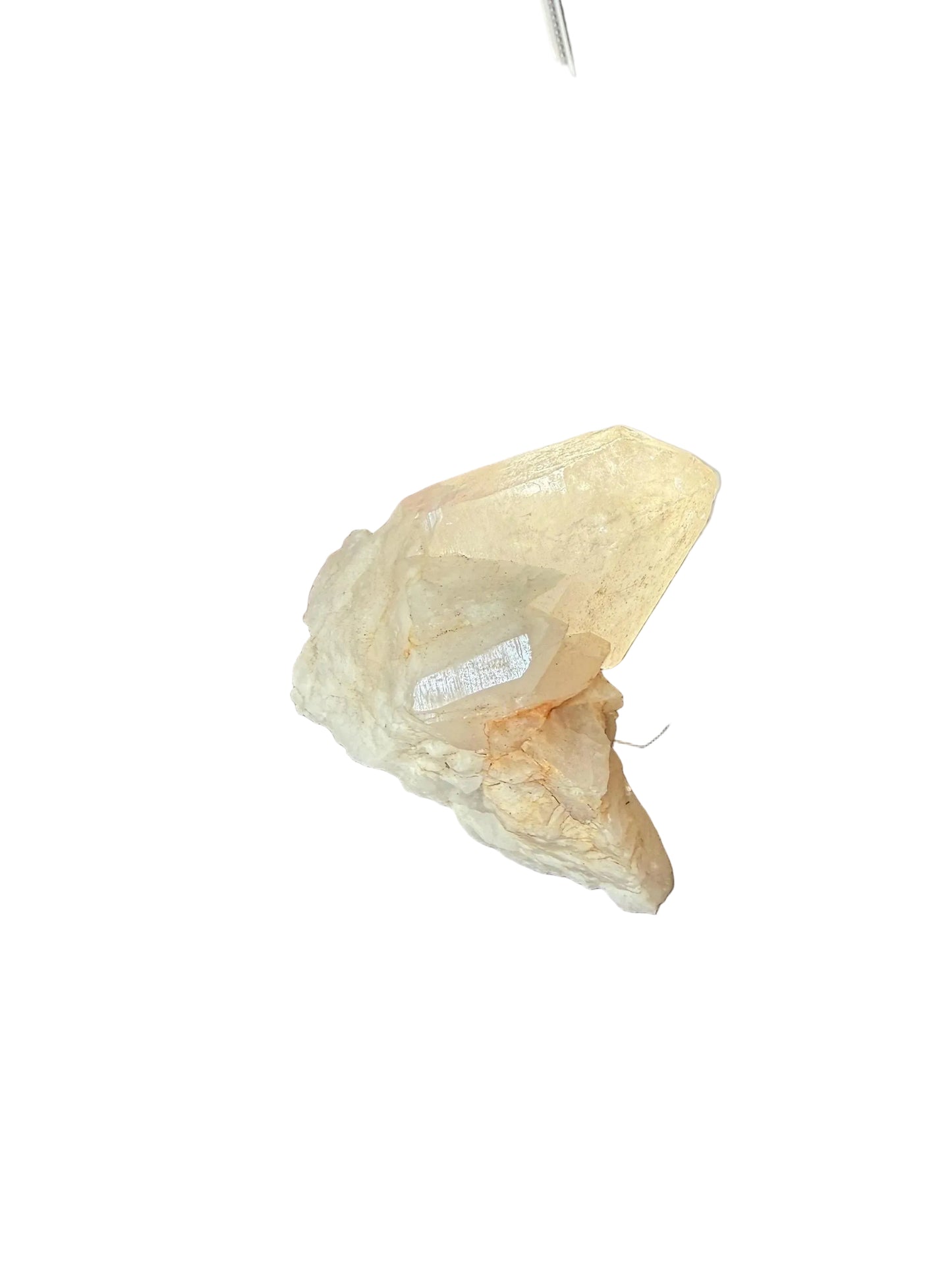 Large Clear quartz Pyramid raw Crystal Stone, Altar Decor, Meditation and Home Styling Piece