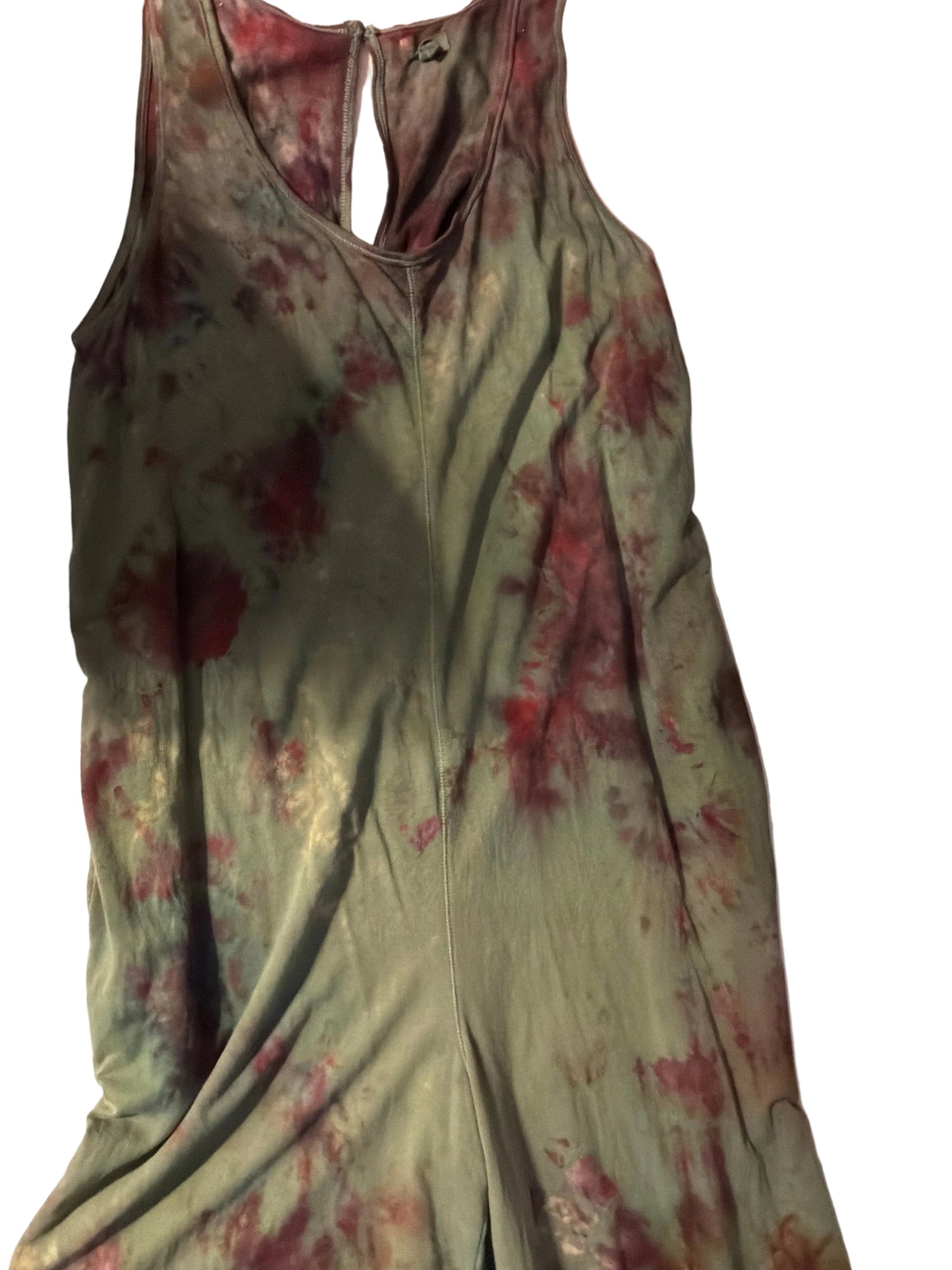 Ice Dyed Moody WIde Leg Jumpsuit L