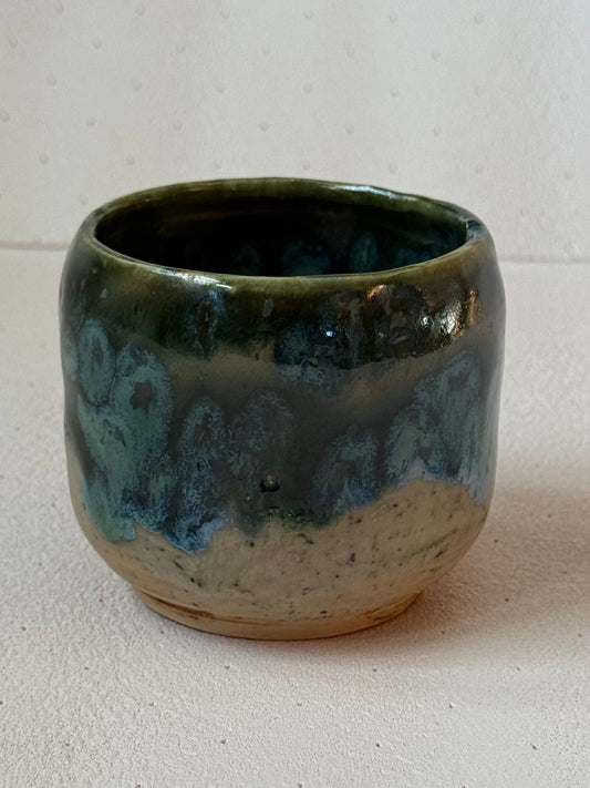 Small hand thrown cup