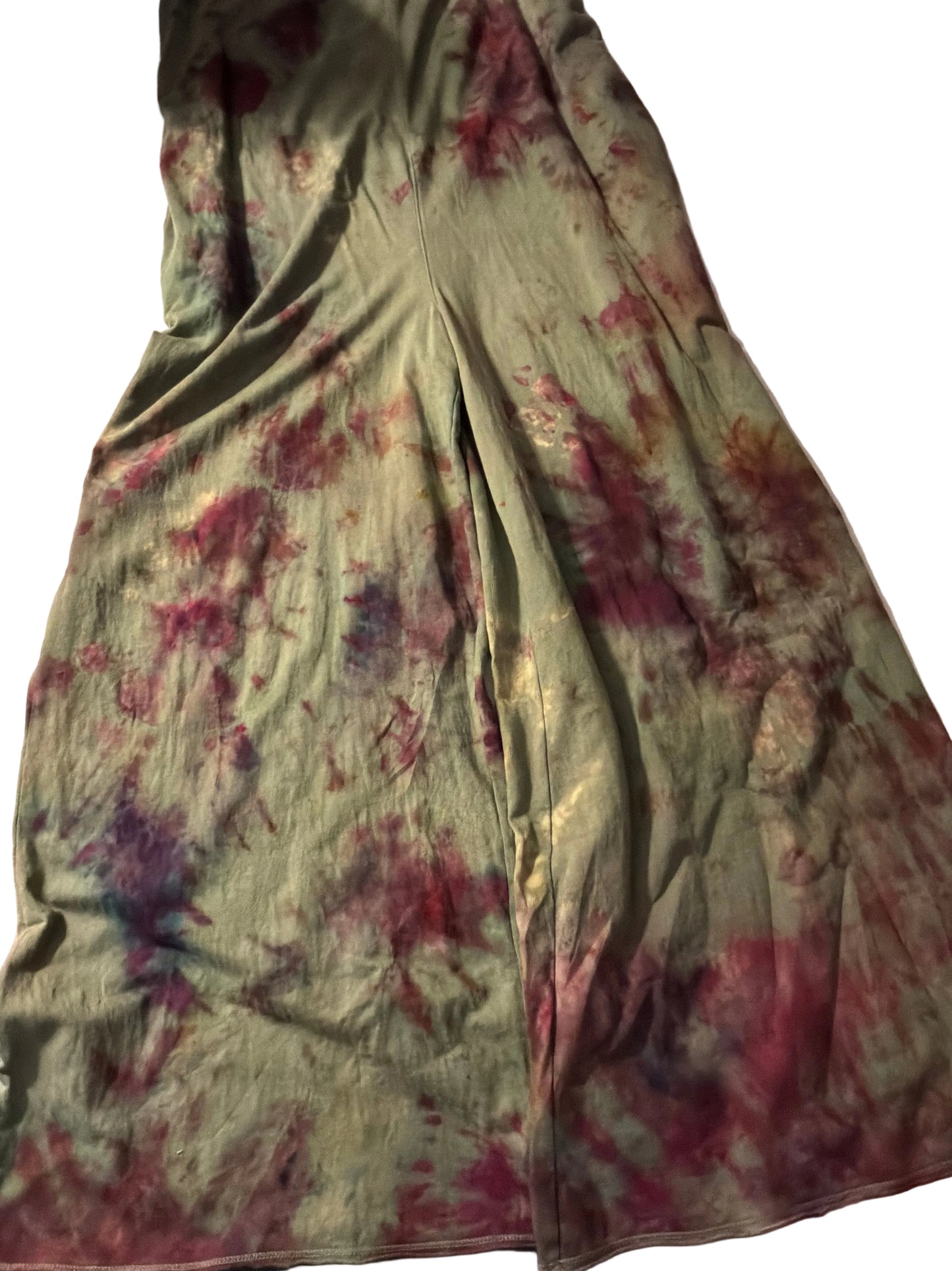 Ice Dyed Moody WIde Leg Jumpsuit L