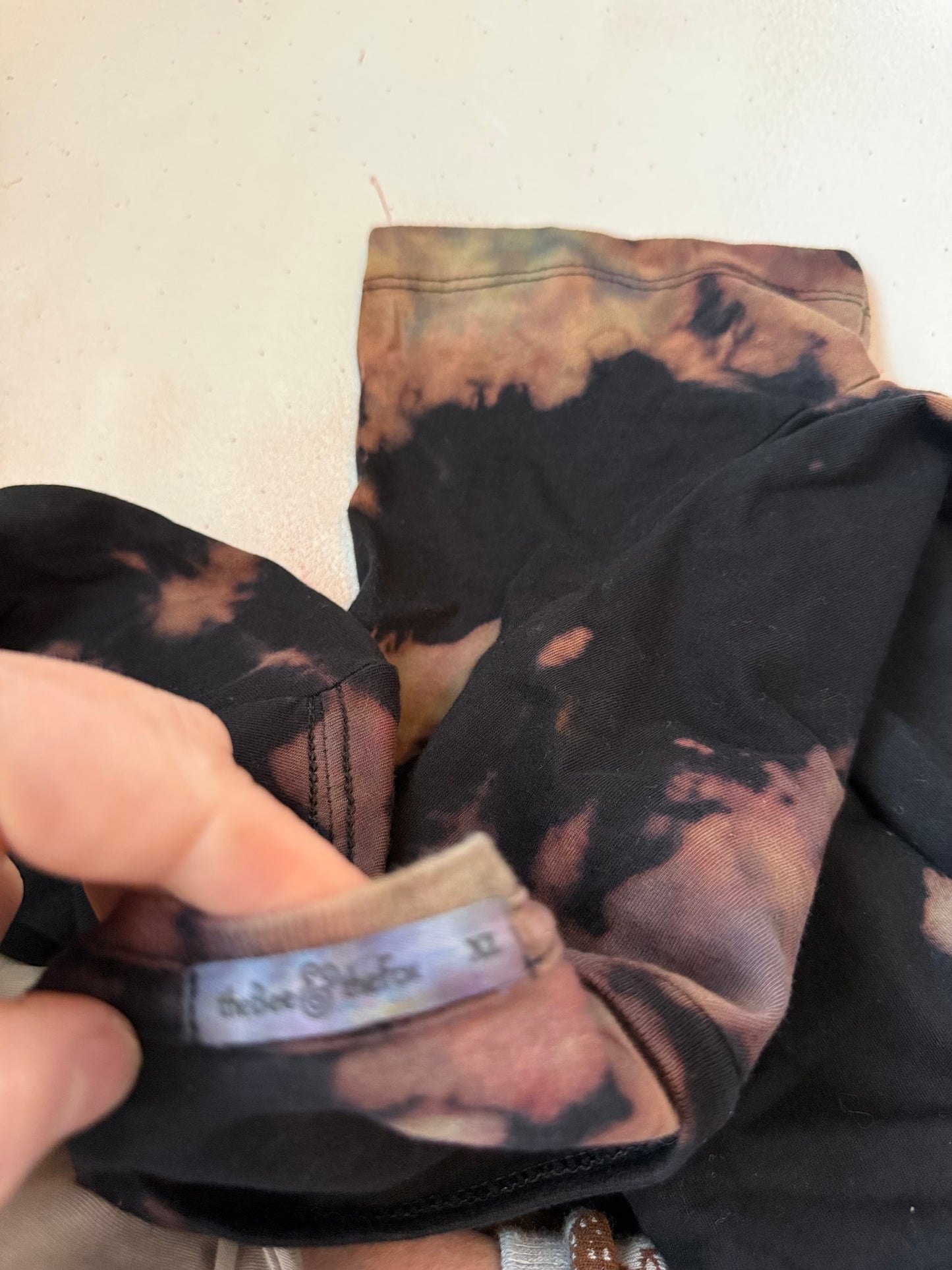 The Bee & The Fox “Do No Harm / Take No Shit” Tie-Dye Tee