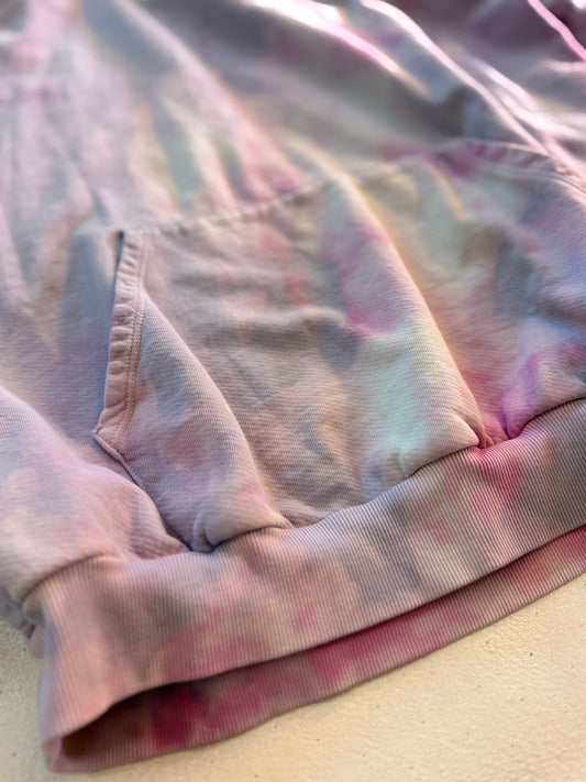 Cosmic Babe Ice Dyed cropped hoodie