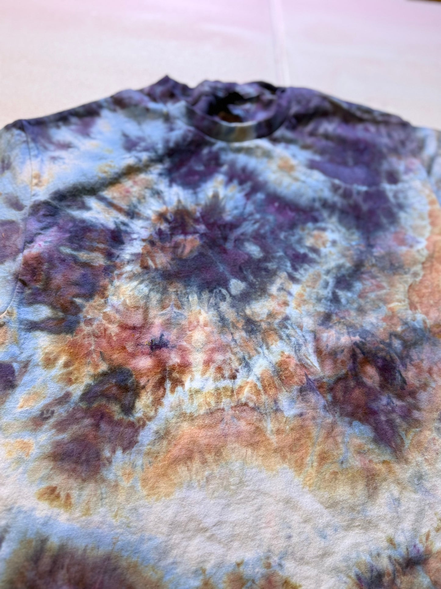 Cosmic blue gold Tshirt