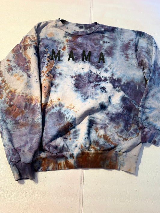 Cosmic Babe Ice Dyed “MAMA” Sweatshirt