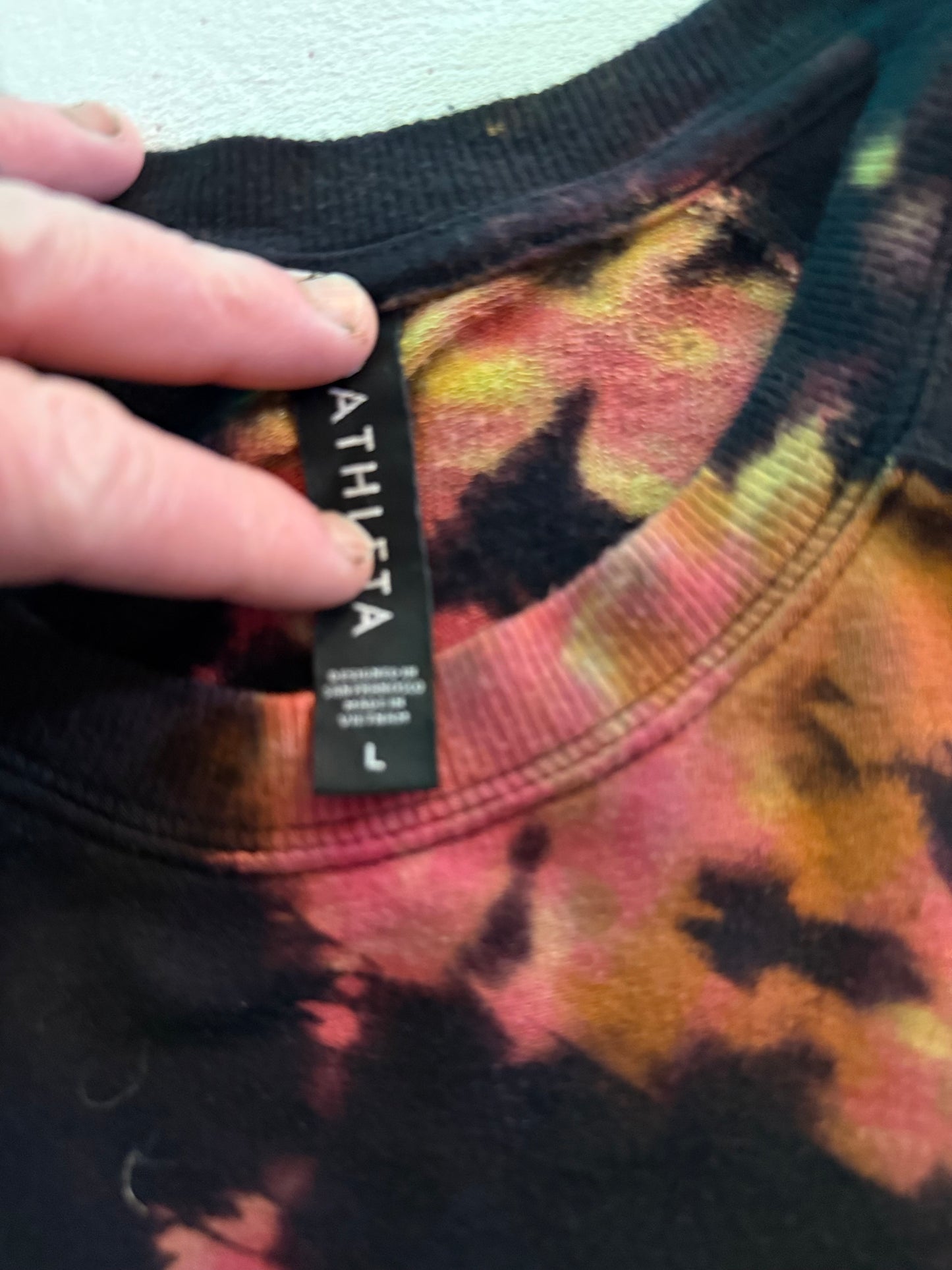 Athleta Hand Dyed crewneck sweatshirt  Top