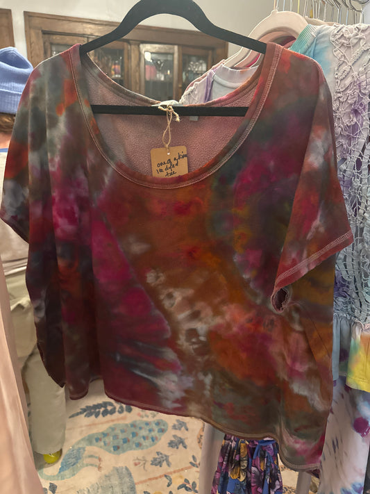 Athleta Boxy Oversized Fleece Tee