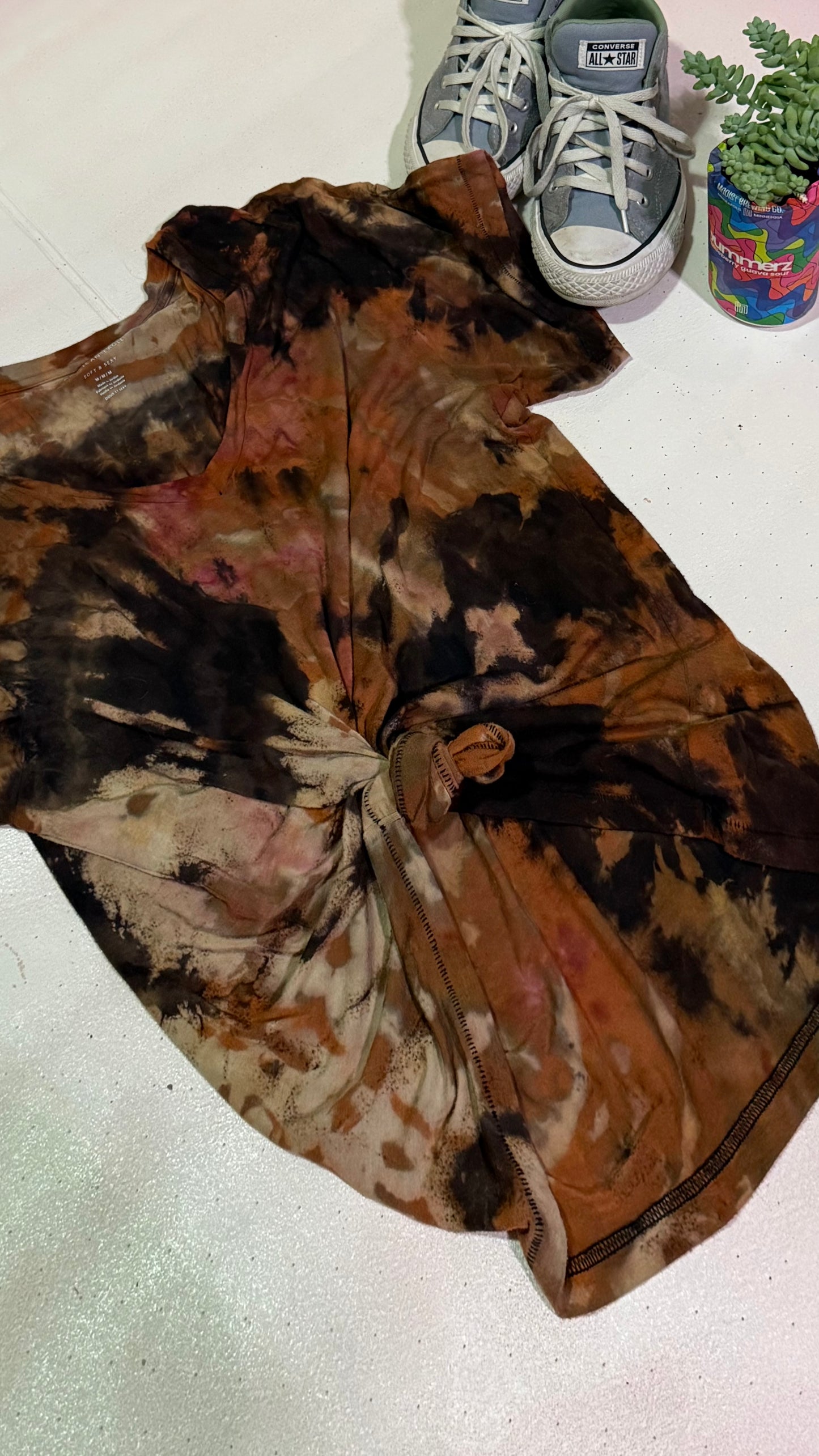 Wild Thing Super soft earthy V Neck tee