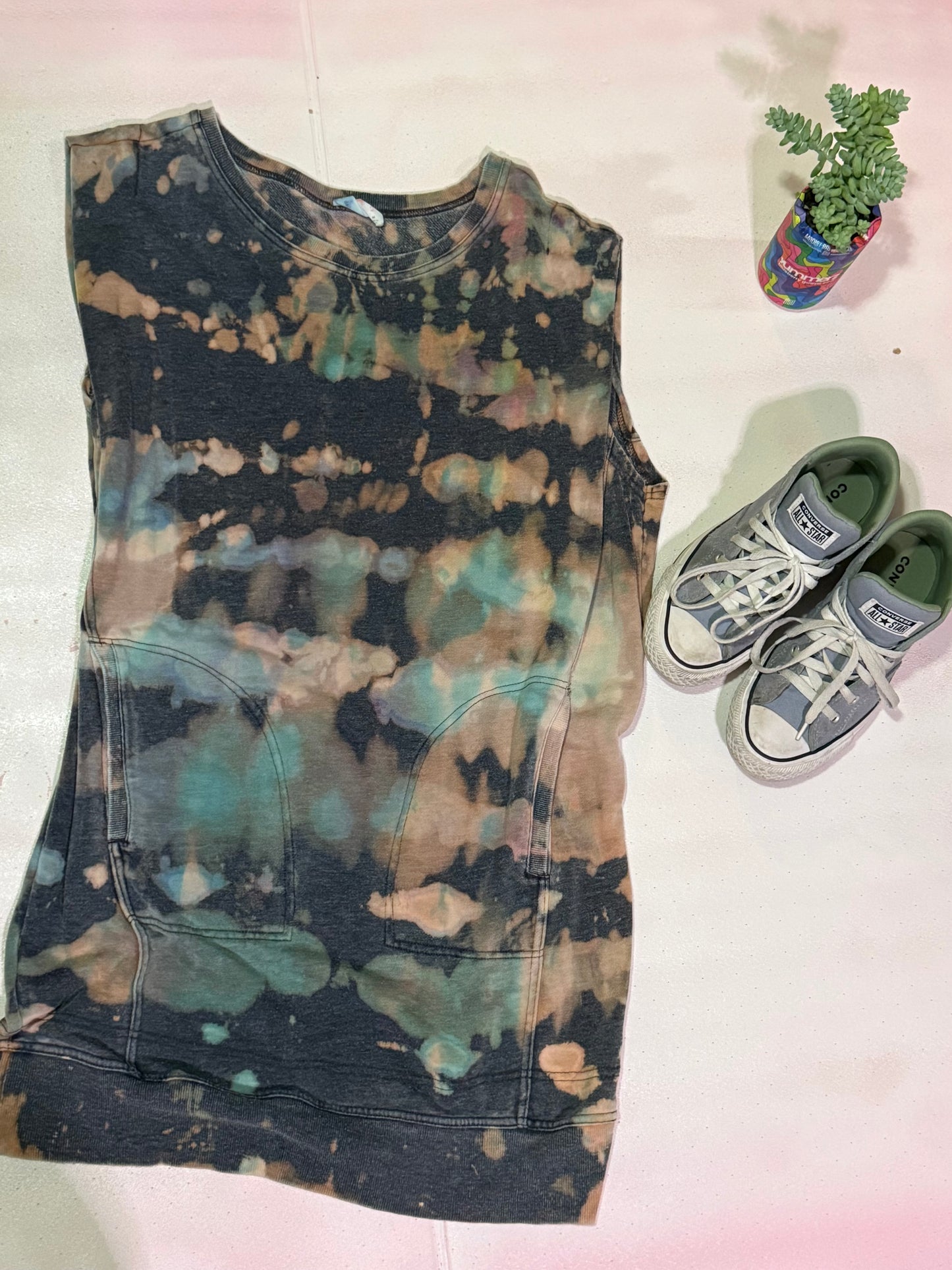 Wild Thing Hand Dyed Muted Tunic/Dress