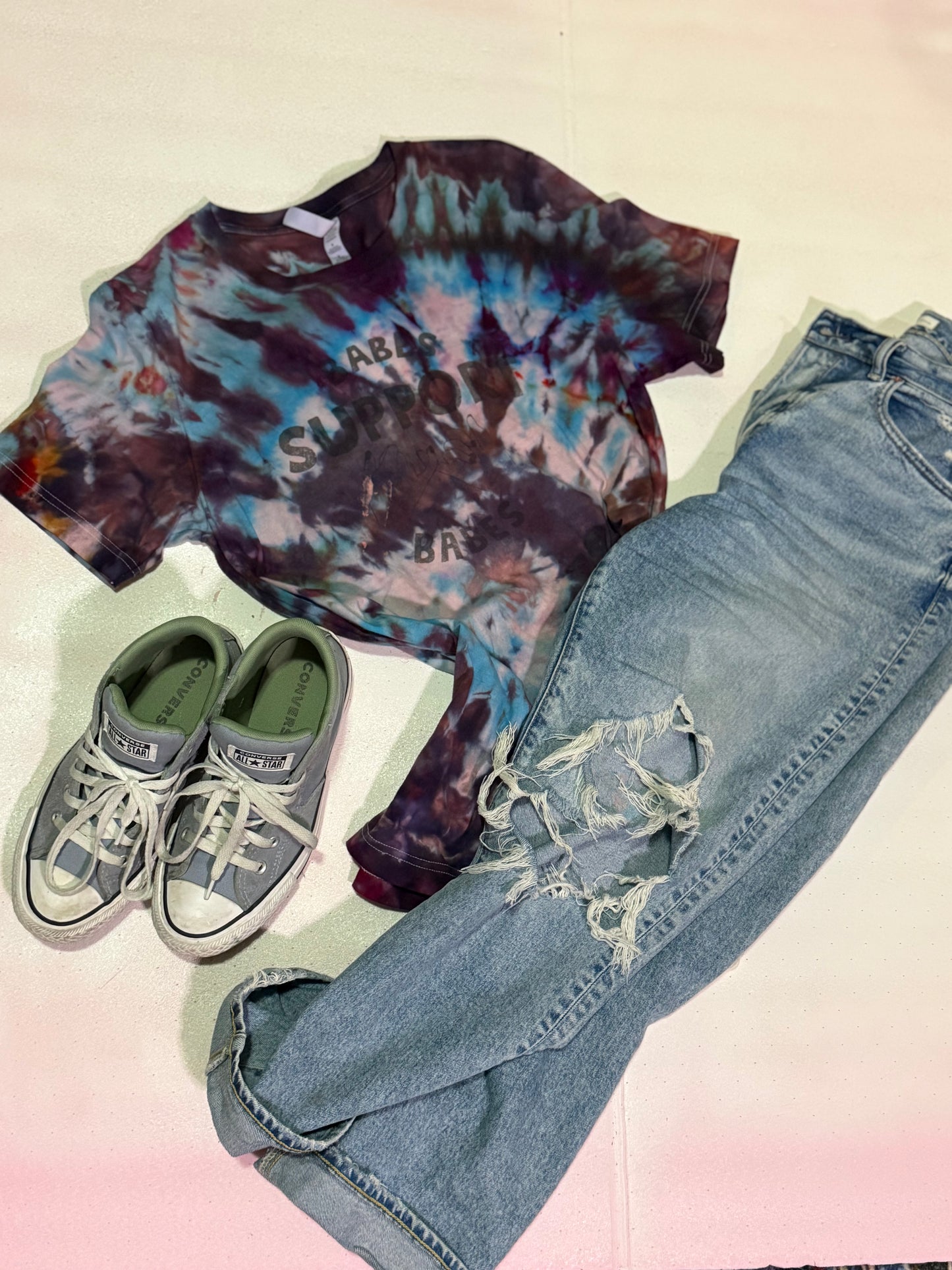 Cosmic Babes Support Babes tee