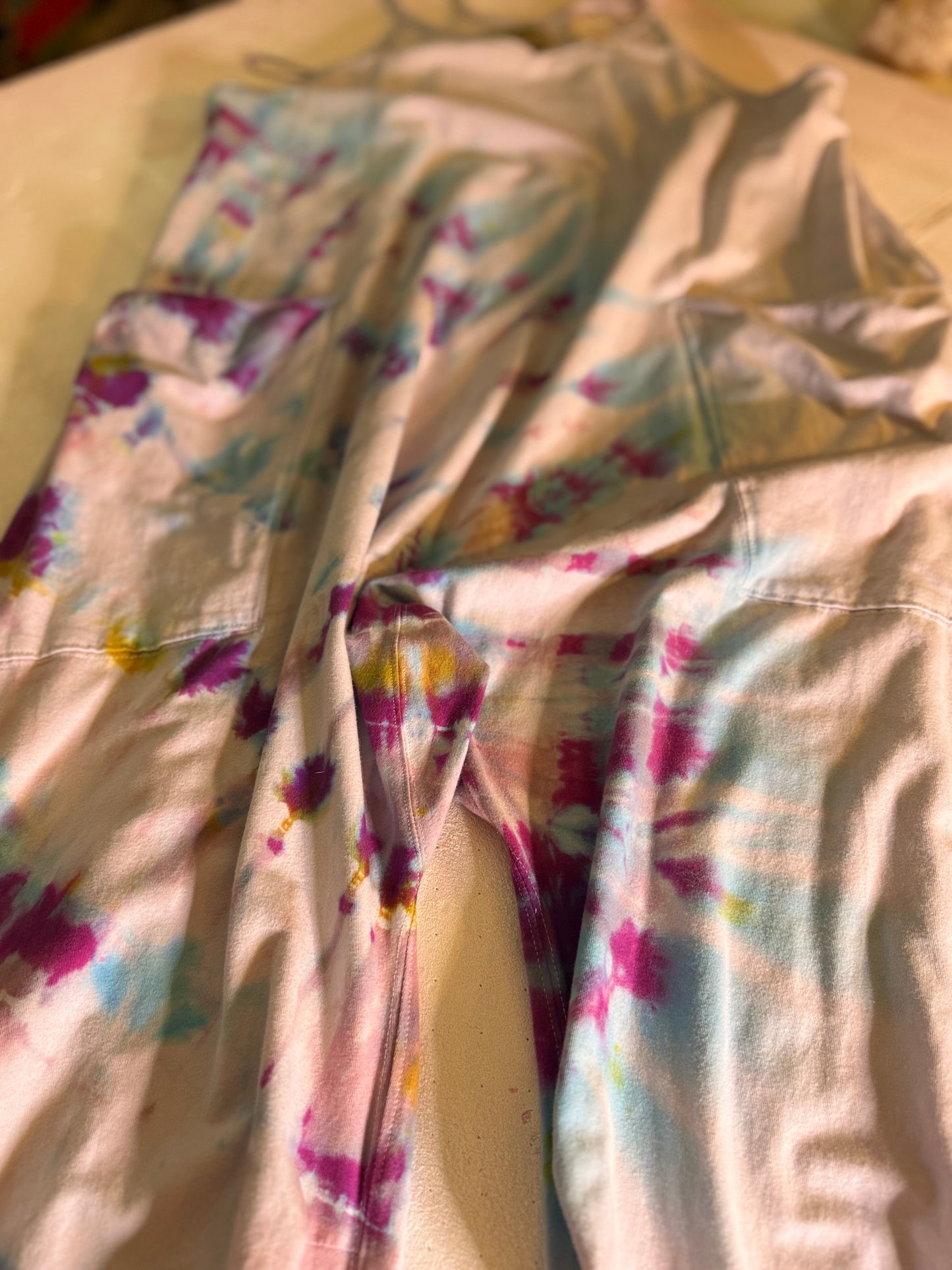 Free People "Hot Shot" Onesie Ice Dyed