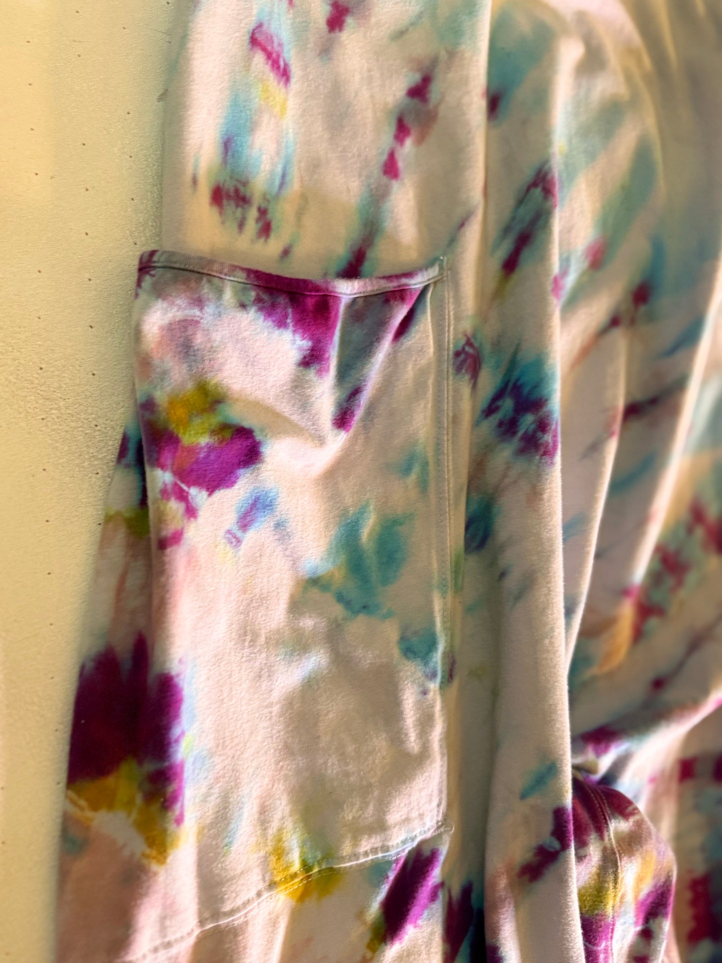 Free People "Hot Shot" Onesie Ice Dyed