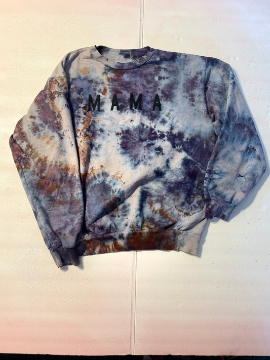 Cosmic Babe Ice Dyed “MAMA” Sweatshirt