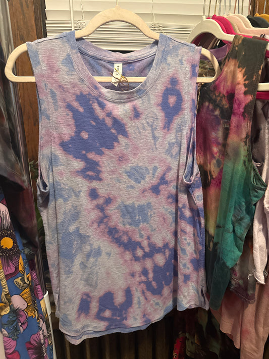 Athleta Ice Dyed Sleeveless Tee
