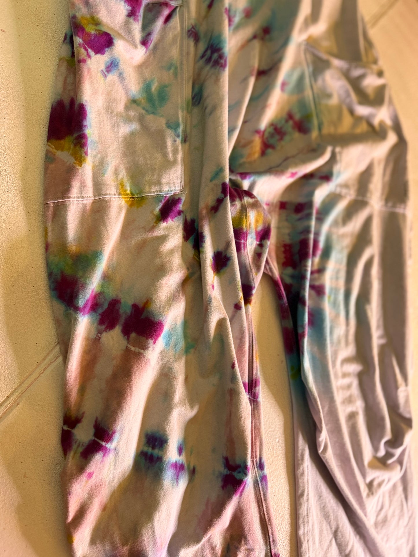 Free People "Hot Shot" Onesie Ice Dyed