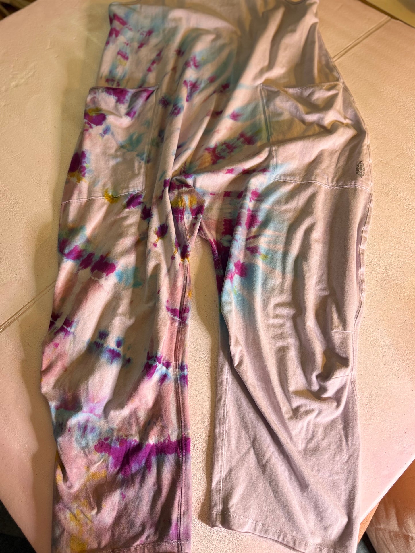 Free People "Hot Shot" Onesie Ice Dyed