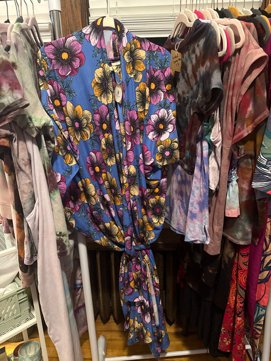 Floral Kimono Dress