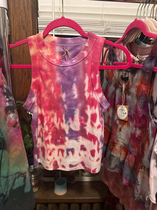 Ice Dyed Crop Tank