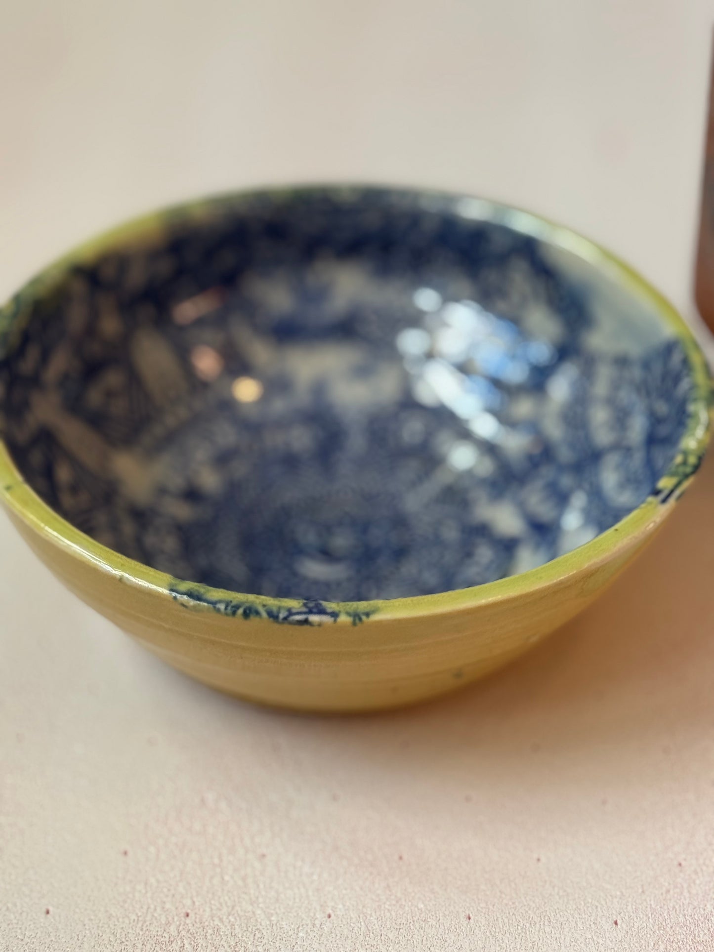 Ceramic cereal bowl