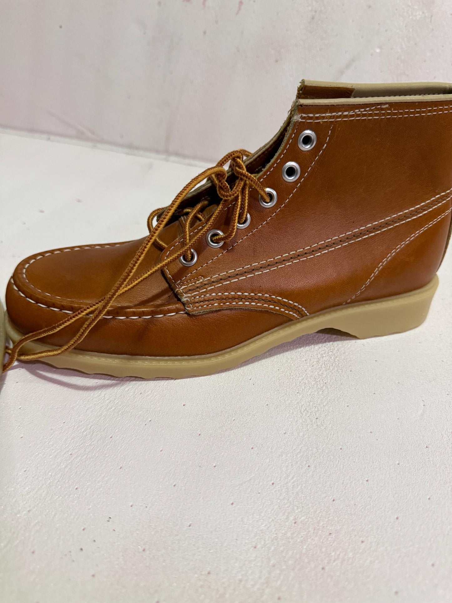 Handcrafted Leather Boots  Vintage, Rugged, One of a Kind