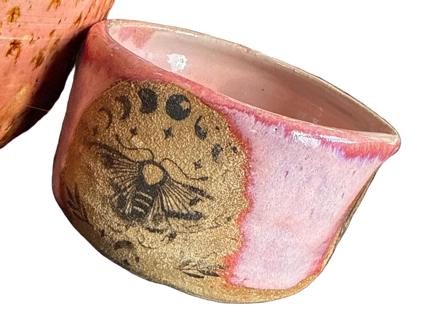 Handmade Ceramic Ritual Bowl  Wheel Thrown Stoneware, One of a Kind Pottery