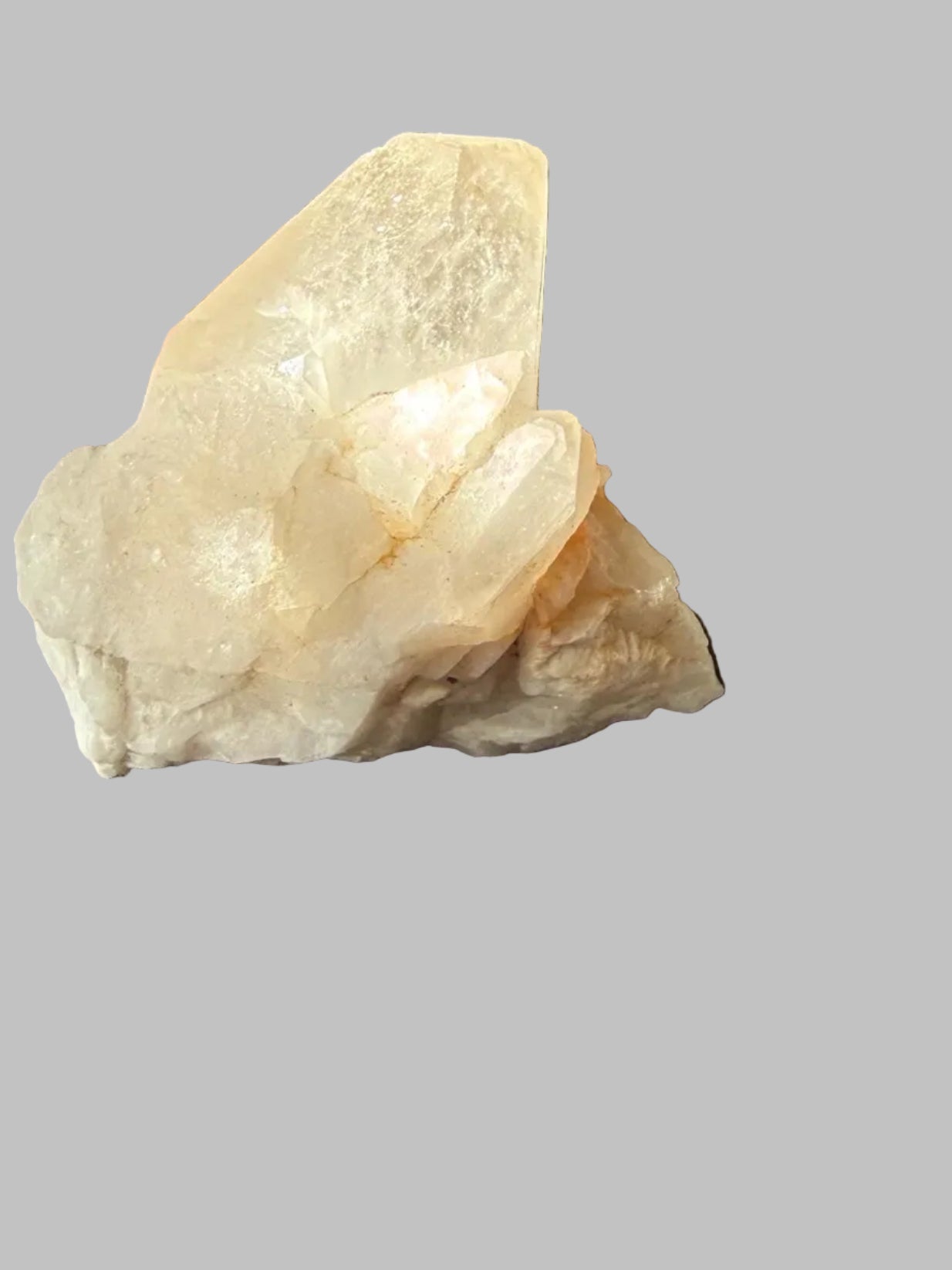 Large Orange Calcite Pyramid Polished Crystal Stone, Altar Decor, Meditation  and Home Styling Piece