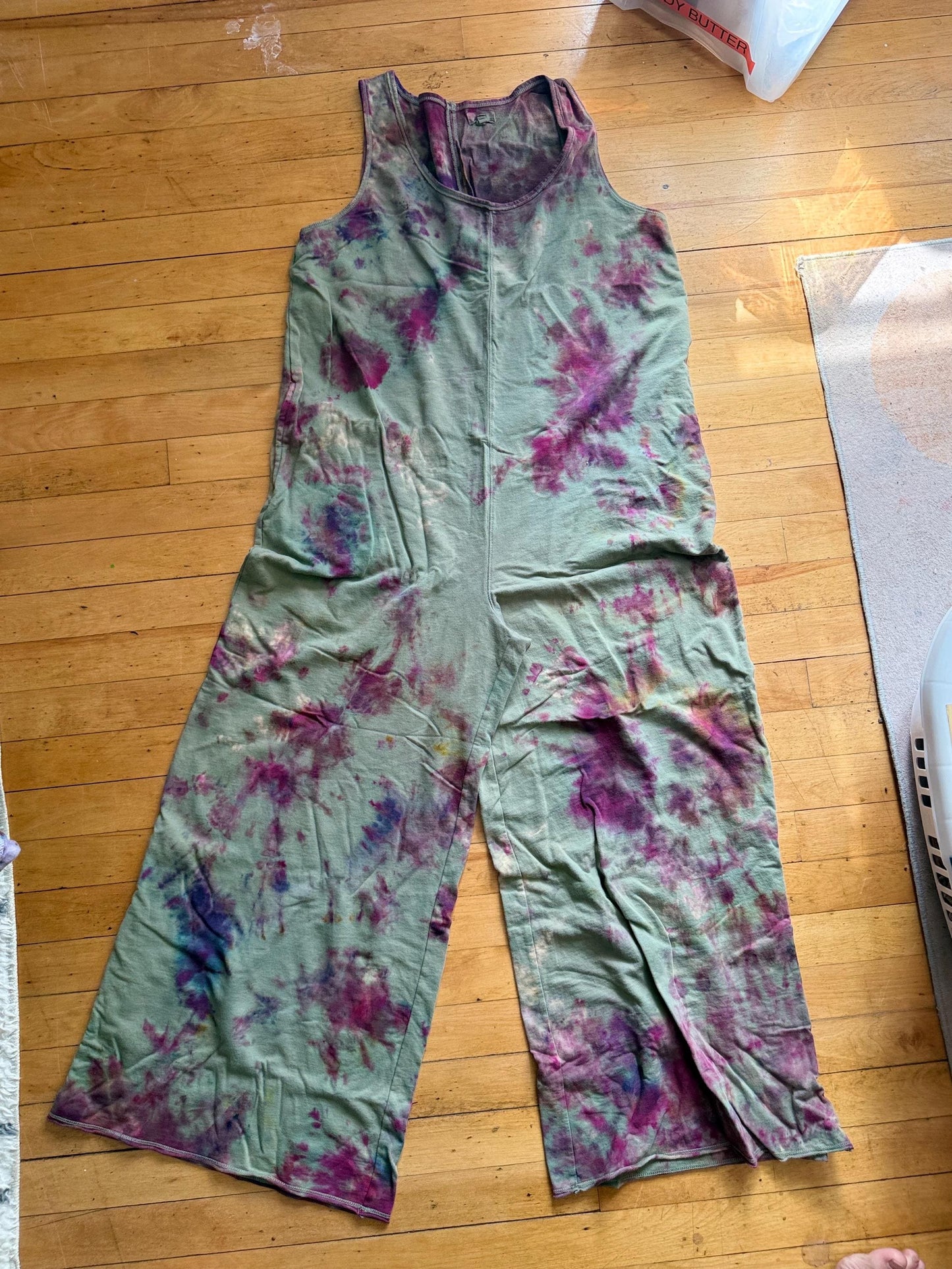 Forest floor jumpsuit